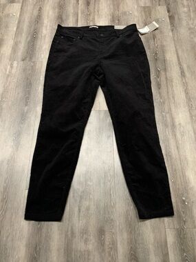 New Maurices suede black jeans